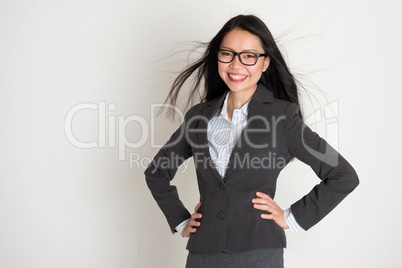 Beautiful young Asian business woman