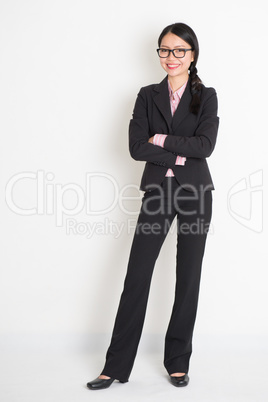 Cool Asian business woman