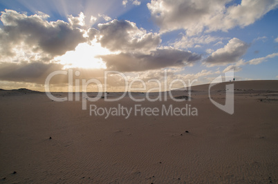 Corralejo national park