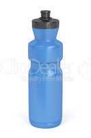 Blue plastic bottle