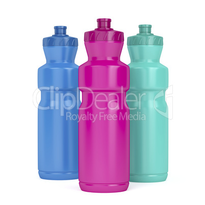 Sport plastic bottles