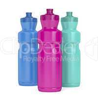 Sport plastic bottles