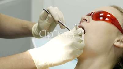 Examination in dental surgery