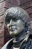 John Lennon statue in Mathew Street, Liverpool, UK