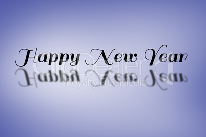 Composite image of happy new year