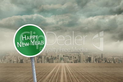 Composite image of happy new year Composite image of happy new year