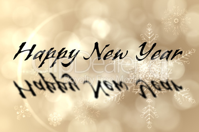 Composite image of happy new year Composite image of happy new year