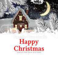 Composite image of happy christmas