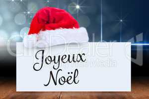 Composite image of joyeux noel