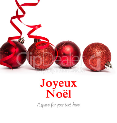 Composite image of joyeux noel