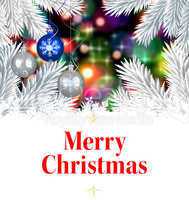 Christmas greeting card