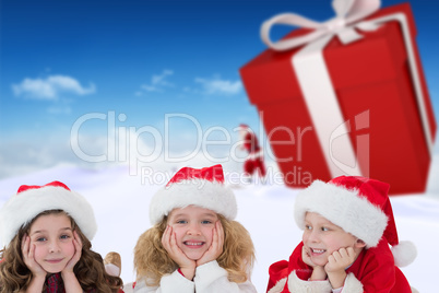 Composite image of cute children