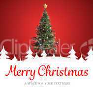 Composite image of merry christmas