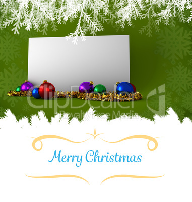 Christmas greeting card