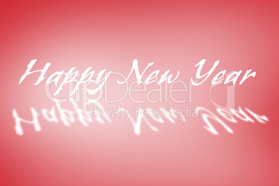 Composite image of happy new year