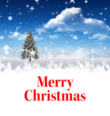 Merry Christmas message