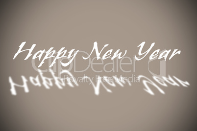 Composite image of happy new year