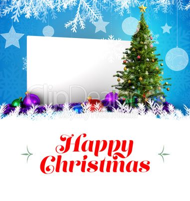 Christmas greeting card