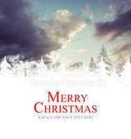 Composite image of merry christmas