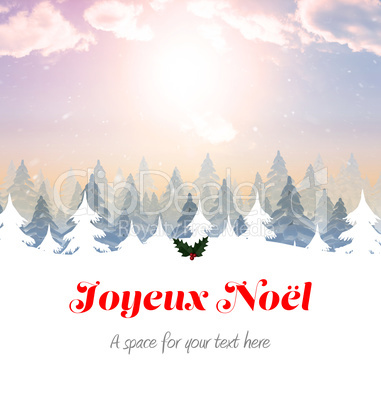 Christmas greeting card