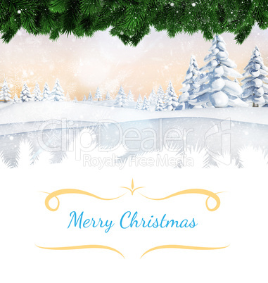 Christmas greeting card