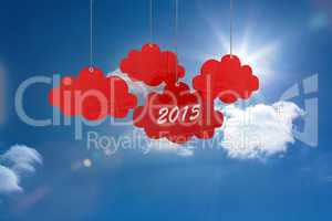 Composite image of 2015 red cloud tags