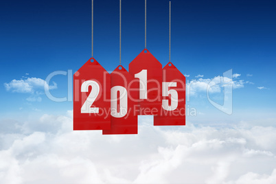 Composite image of 2015 red tags