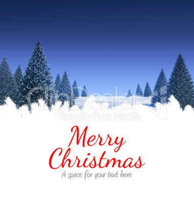 Merry Christmas message