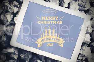 Composite image of merry christmas