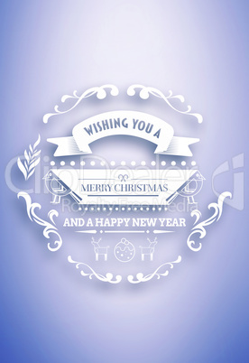 Composite image of christmas greetings