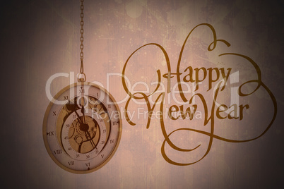 Composite image of happy new year