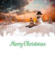 Composite image of merry christmas