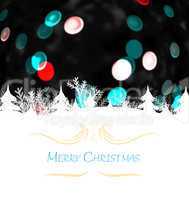 Christmas greeting card