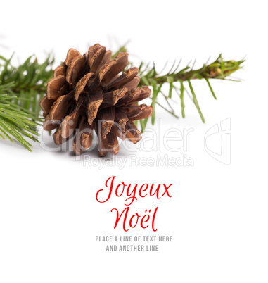 Composite image of joyeux noel