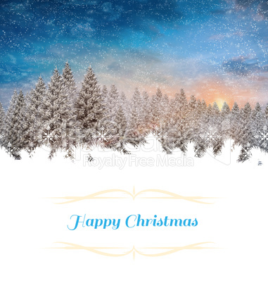 Christmas greeting card