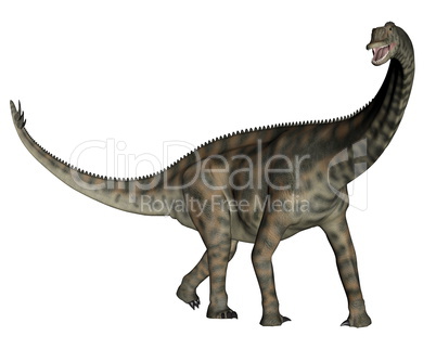 Spinophorosaurus dinosaur standing - 3D render