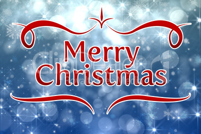 Composite image of merry christmas