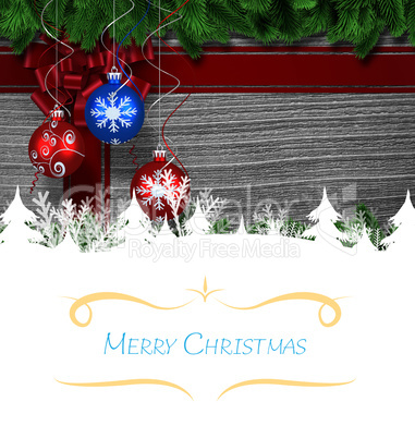 Christmas greeting card