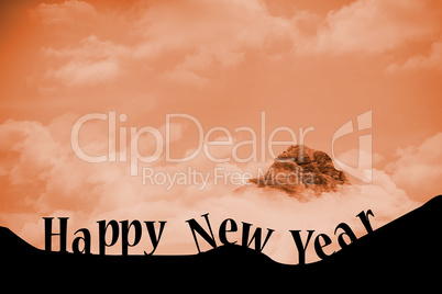 Composite image of happy new year