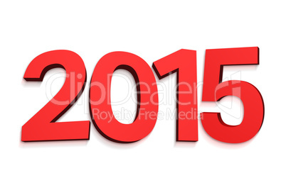 2015 in red letters