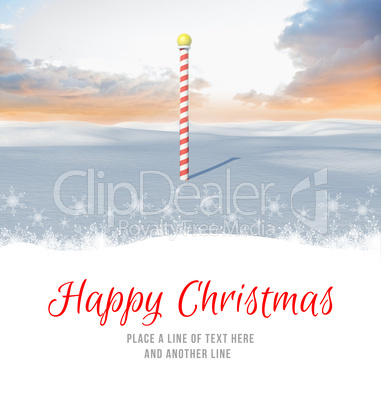 Composite image of happy christmas