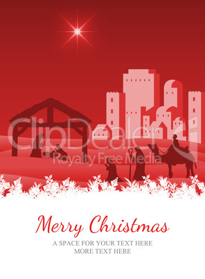 Composite image of merry christmas