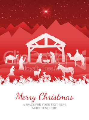 Composite image of merry christmas