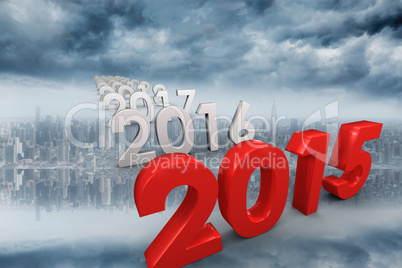 Composite image of 2015 red