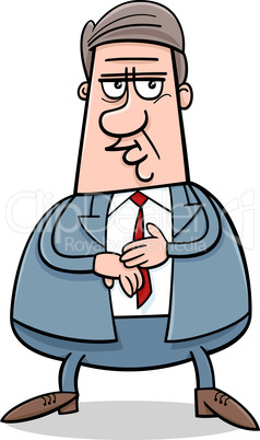 businessman character cartoon illustration