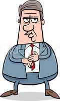 businessman character cartoon illustration