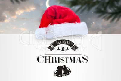 Composite image of christmas message