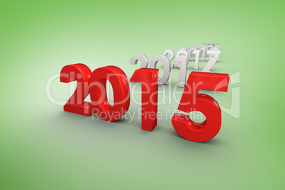 Composite image of 2015 red