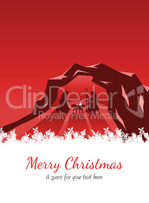 Composite image of merry christmas