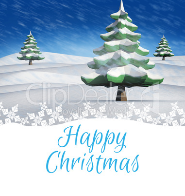 Composite image of happy christmas